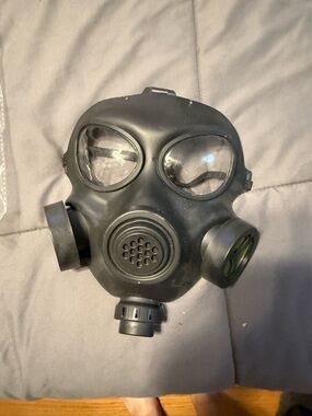 Amazon Black Tactical Gas Mask Respirator
